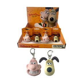 Brelok do kluczy LED - Wallace & Gromit