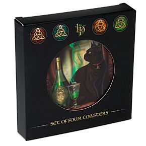 Podkładki pod kubek Zestaw 4 - Lisa Parker Magic Cats