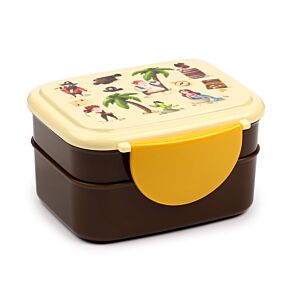 Pudełko na lunch ze sztućcami - Jolly Rogers Pirates