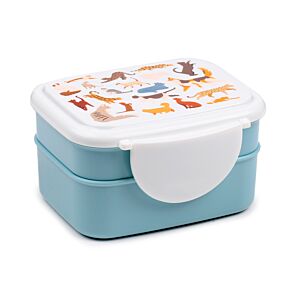 Pudełko na lunch ze sztućcami - Feline Fine Cats