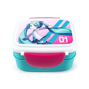 Pudełko na lunch ze sztućcami - Hatsune Miku