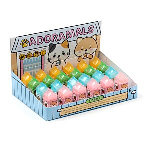 Balsam do ust w pojemniku w kształcie kartonika po mleku - Adoramals