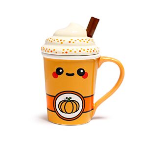 Kubek ceramiczny z przykrywką - Pumpkin Spiced Latte Foodiemals