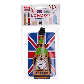 Etykietka PVC na bagaż - Big Ben