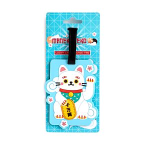 Zawieszka bagażowa z PCV Maneki Neko Lucky Cat