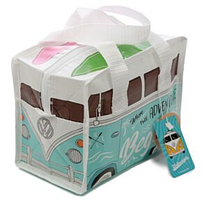 Torba na lunch z recyklingu "Volkswagen Camper Bus - Surf Adventure" 