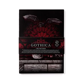 Notatnik z papieru makulaturowego Gothica