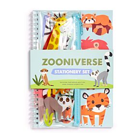 Notatnik w linie A5 z piórnikiem - Zooniverse
