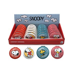 Lusterko kompaktowe - Peanuts Snoopy & Woodstock