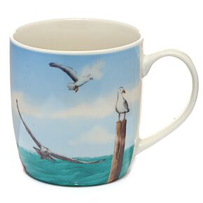 Kubek porcelanowy - Mewy