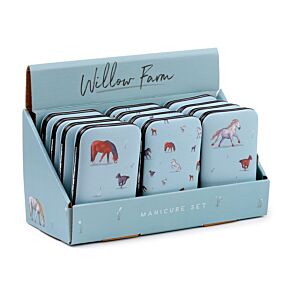 Zestaw do manicure, 5-częściowy- Willow Farm Horses