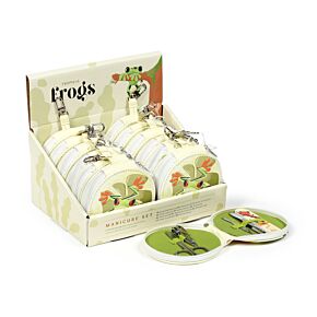 Zestaw do manicure, 5-częściowy -Tropical Frogs
