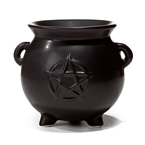 Kominek zapachowy – Kocioł czarownic Pentagram Czarny 