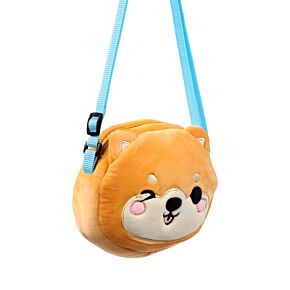 Torebka Pluszowa na ramię typu crossbody firmy Shuggs Shiba Inu Adoramals