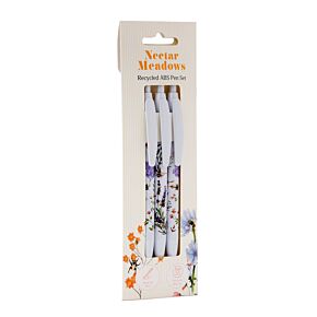 Długopis - Zestaw 3szt z recyklingu - Nectar Meadows