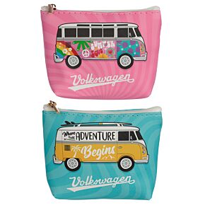 Portfel PCV na suwak - Volkswagen VW T1 Camper Bus Surf