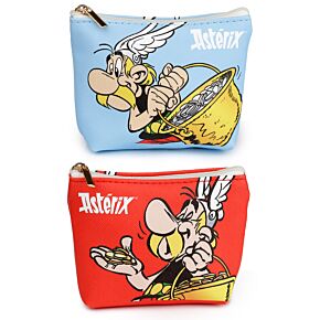 Portfel PCV  na suwak - Asterix