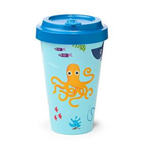 Kubek plastikowy wielorazowy 400ml - Splosh Sealife