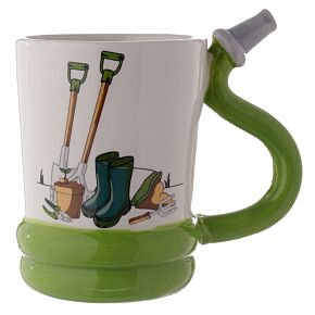Kubek ceramiczny dla ogrodnika - Gumowy wąż