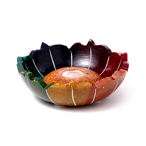 Naczynie na kadzidło ze steatytu Chakra Lotus