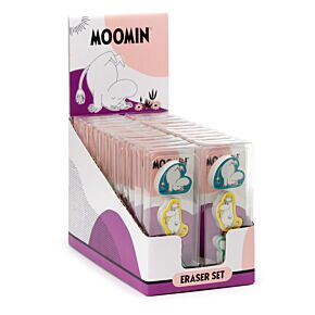 Zestaw 3 gumek Wielkanocnych do wycierania – Moomin ’Muminki’