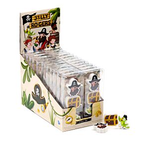 Gumka do wymazywania, zestaw 3 - Jolly Roger Pirates
