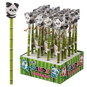 Ołówek z gumką - Panda