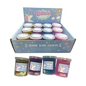 Slime z charmsami – magiczny jednorożec wydający dźwięki