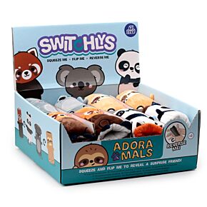 Zabawka dwustronna - panda, koala, leniwiec, czerwona panda" Adoramals" 