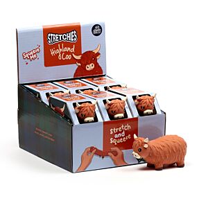 Rozciągliwa zabawka Fidget - Highland Coo