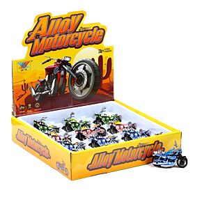 Zabawka typu push/pull — motocykl