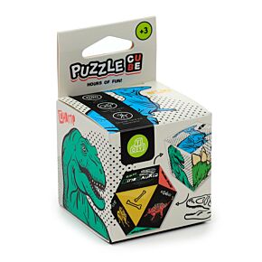 Puzzle w kształcie kostki - Dinosauria