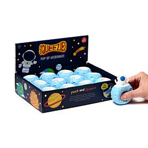 Squeezy Astronauta i planeta  wyskakująca zabawka 