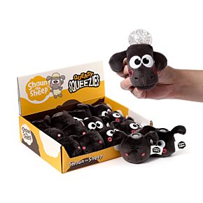 Pluszowa zabawka do ściskania - owca Shaun -Queasy Squeezies