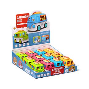 Zabawka dla dzieci z mechanizmem tarcia  - Cartoon Food Truck
