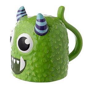 Kubek ceramiczny odwrócony "Zielony Potwór Monstarz"