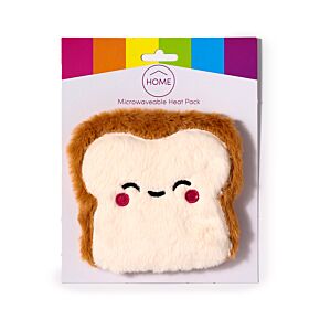 Pluszowy termofor z nasionami pszenicy i lawendy do mikrofalówki- Tost