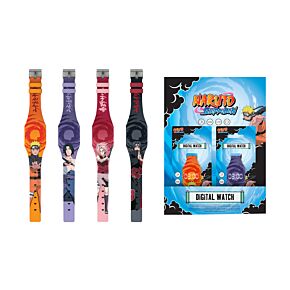 Zegarek cyfrowy silikonowy - Naruto