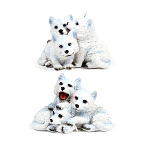 Figurka - Trio Szczeniąt Wilków