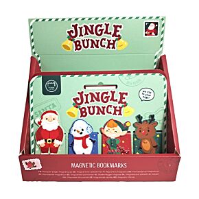 Zakładki magnetyczne do książek - Świąteczny Jingle Bunch
