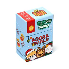 Gra memory dla dzieci -  Świąteczne Adoramals
