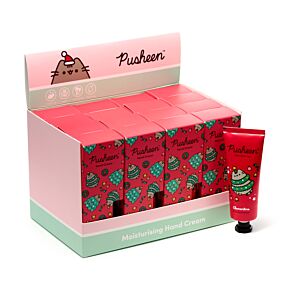 Krem ​​do rąk nawilżający 75ml - Mandarynkowy - Świąteczny Kot Pusheen