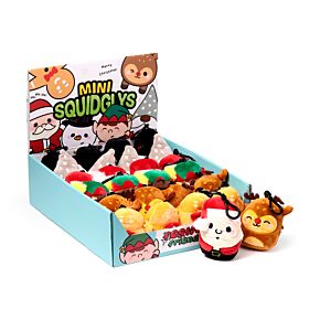 Brelok do kluczy pluszowy - Świąteczni Przyjaciele - Squidglys
