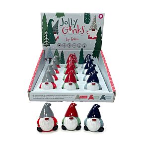 Balsam do ust w pojemniku - Christmas Jolly Gonk