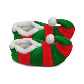 Świąteczne kapcie Elf  - (unisex, jeden rozmiar)