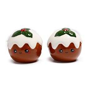 Solniczka i pieprzniczka - Christmas Pudding Foodiemals