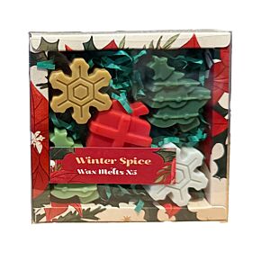 Ręcznie robiony zestaw 5 wosków - Winter Spice Christmas