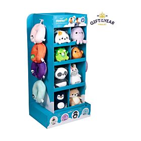 Ekspozytor na poduszki podróżne z zabawkami ,8 półek - Swapseazzz