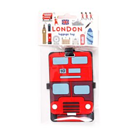 Przywieszka na bagaż PVC Londyński Autobus
