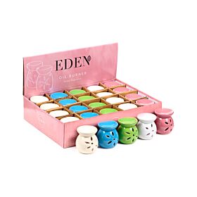 Kominek - podgrzewacz do olejków z wycięciami 7.5cm